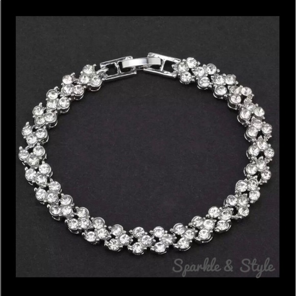 New Silver Diamond Bracelet ✨ - Picture 2 of 5